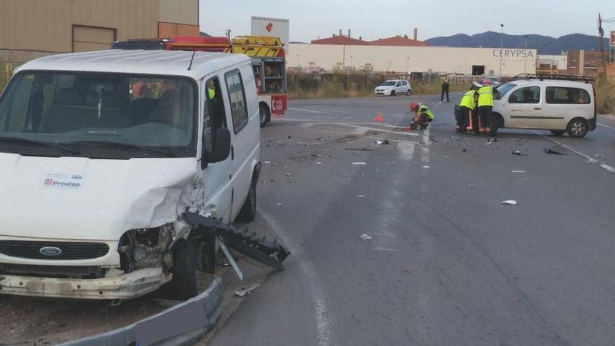 Accidente sin heridos en un cruce peligroso de Onda