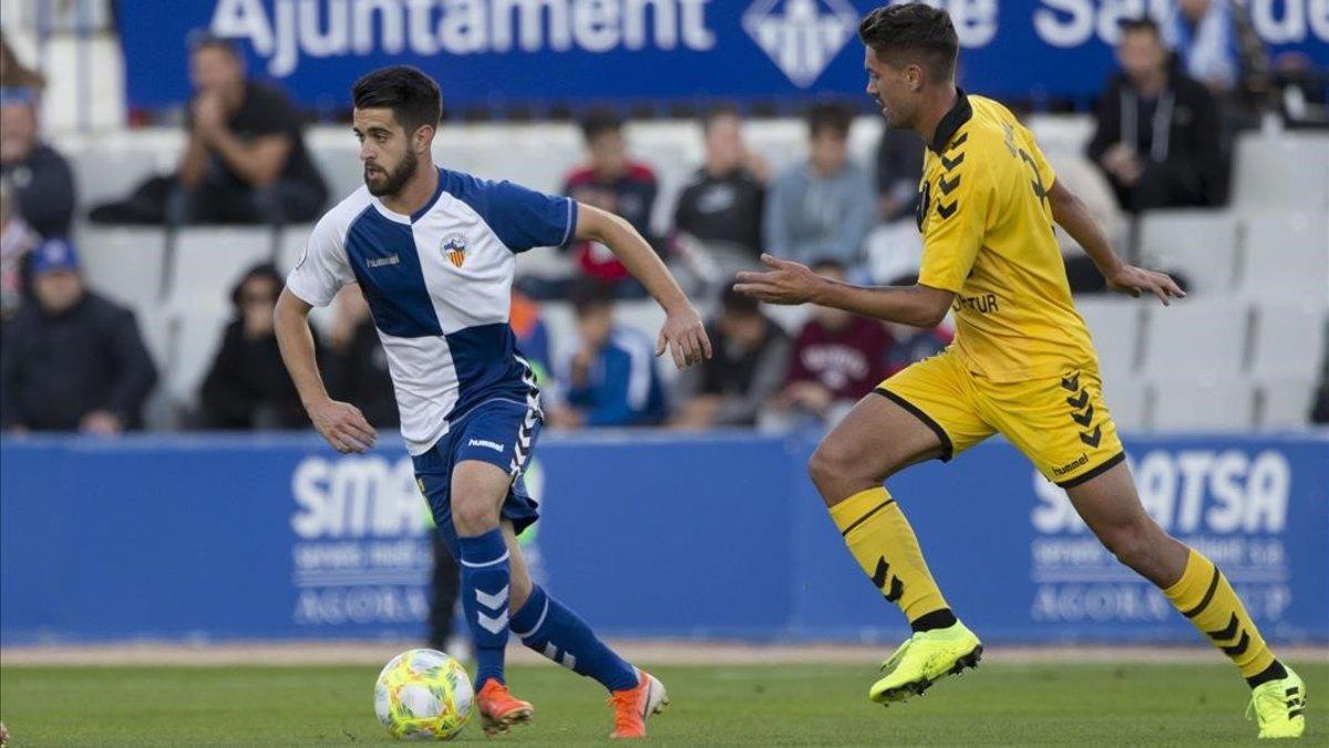 Uno de los últimos enfrentamientos entre el Sabadell y el Badalona.