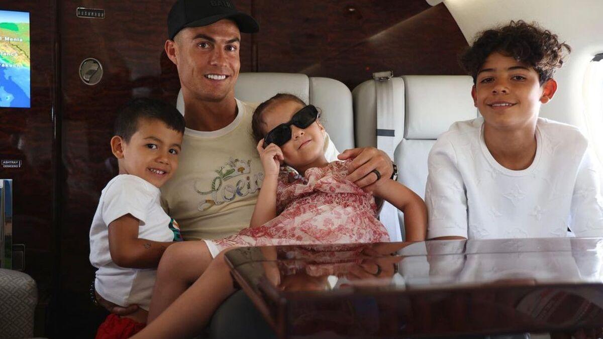 Cristiano Ronaldo Jr., en la celebración de su 12 cumpleaños en Mallorca.