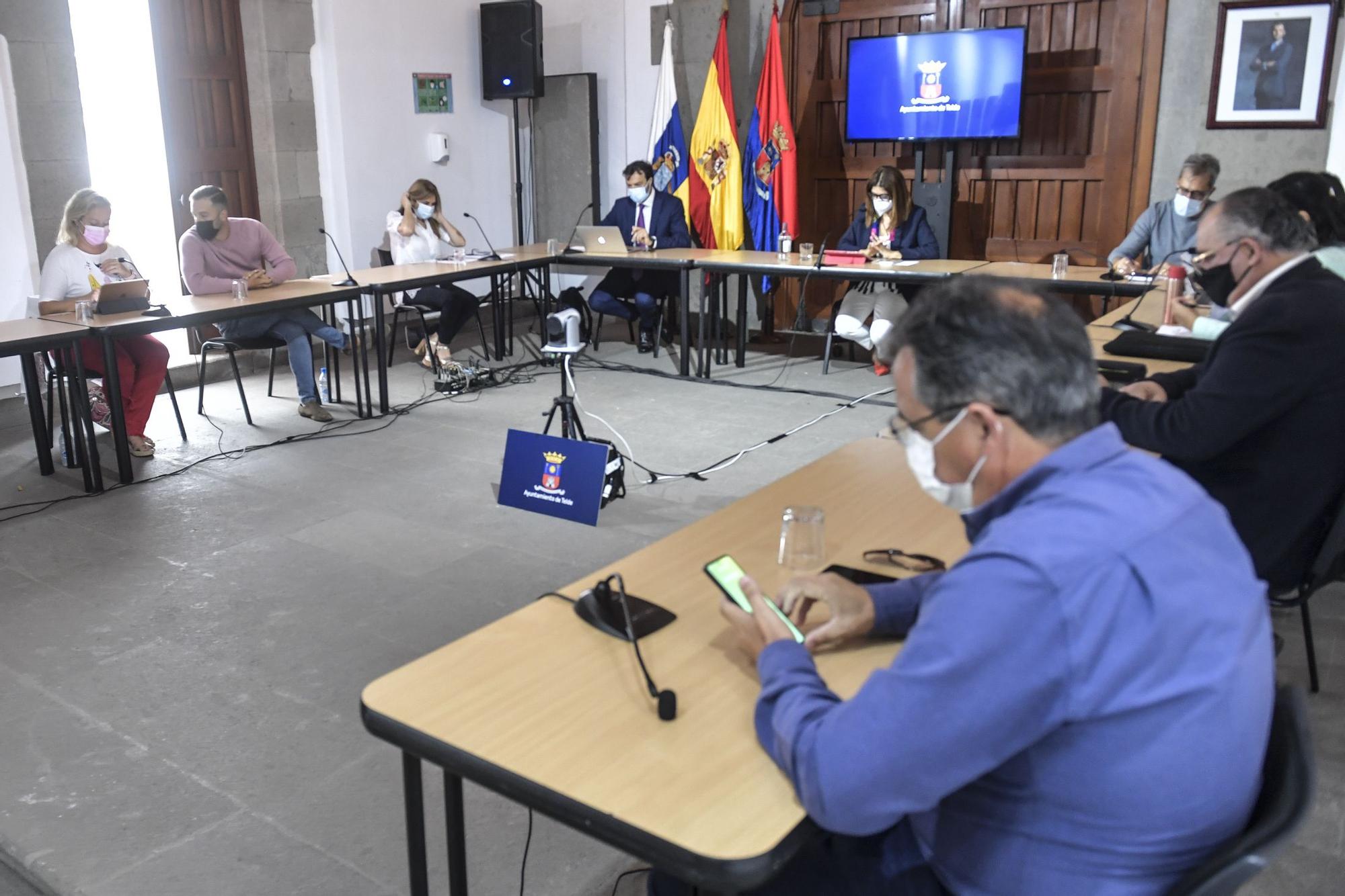 Pleno del Ayuntamiento de Telde (1/7/2021)