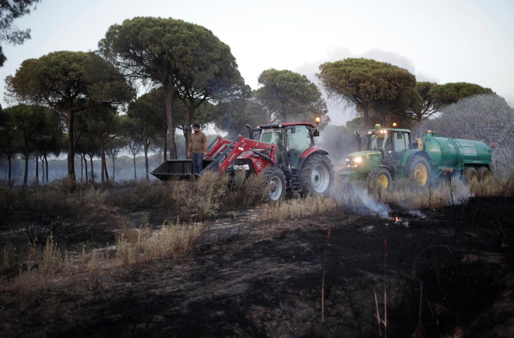 Incendio en Huelva