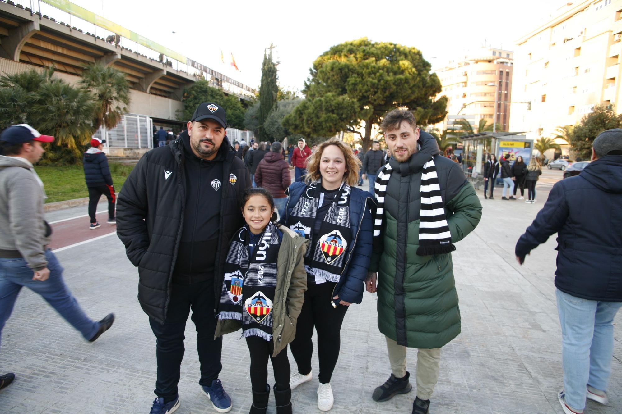 Galería | Así ha recibido la afición al Castellón antes de medirse al Eldense