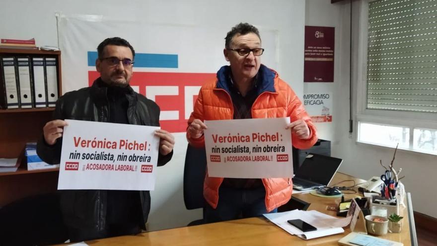 Comisiones Obreras inicia un conflicto laboral por acoso contra Verónica Pichel