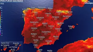 La ola de calor asesta su golpe más duro con la primera alerta roja: este es el horno que fija hoy la Aemet