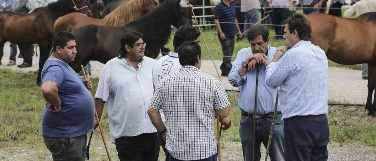 La Feria de la Ascensión en Olloniego, el año pasado.