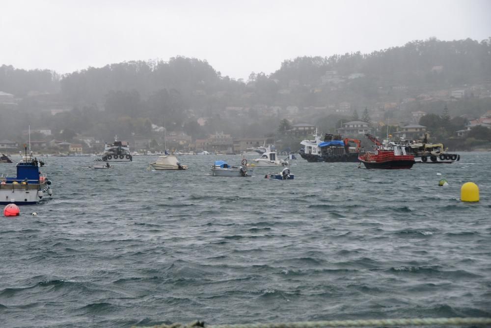 Los efectos del temporal en O Morrazo // Gonzalo Núñez