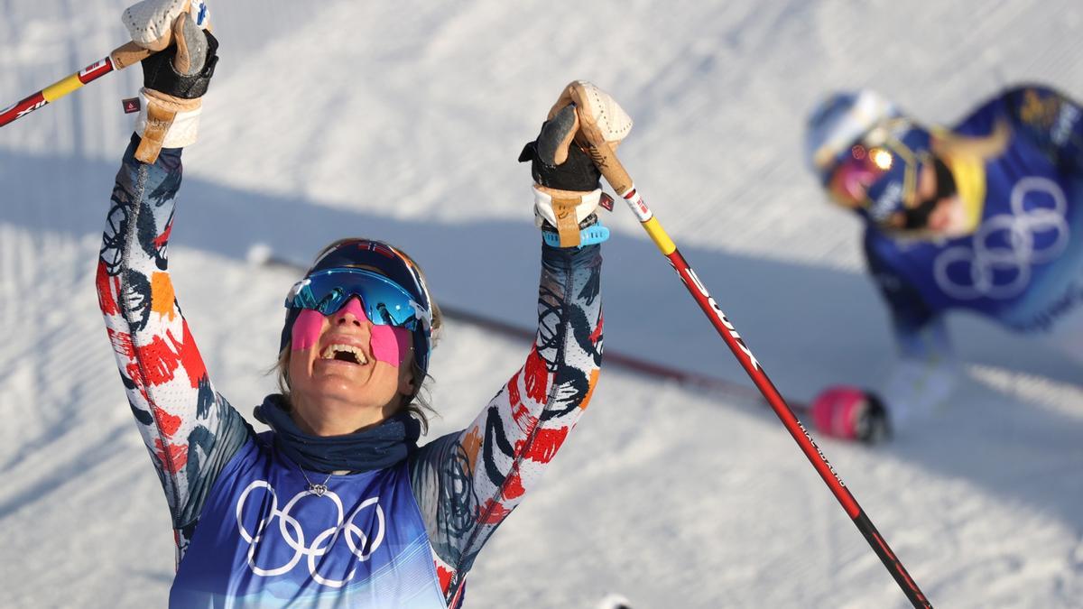 Therese Johaug gana el primer oro en los Juegos de Pekín 2022