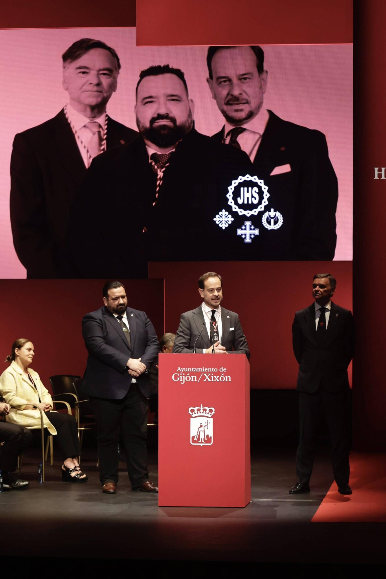 Entrega de las medallas de la ciudad de Gijón