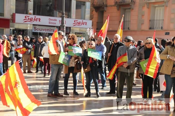 Concentración 'España existe' en Cartagena