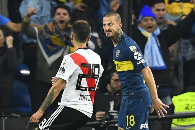 Benedetto adelantó a Boca Juniors en la final