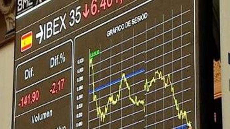 Los desplomes en Bankia y Repsol hunden al Ibex en mínimos de 2003