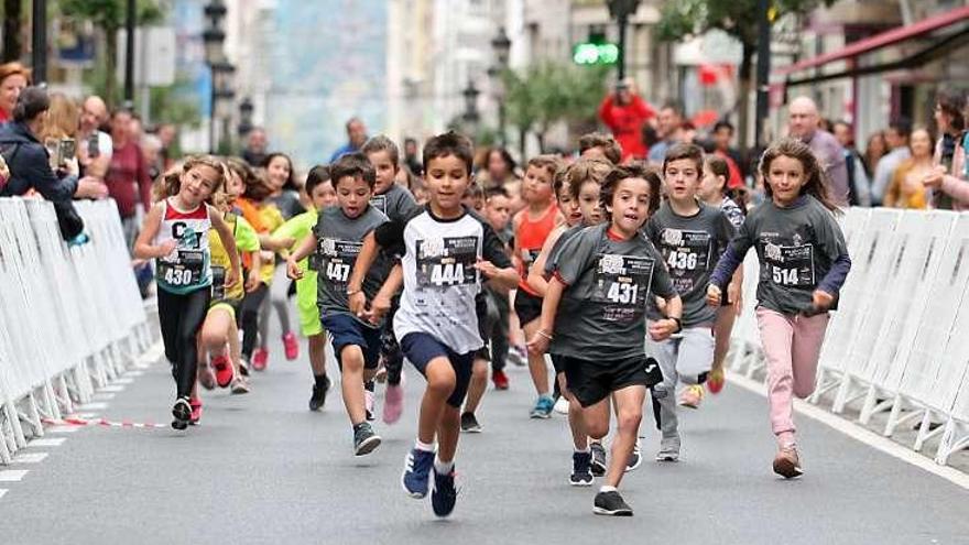 Imagen de una de las carreras de categorías menores. // Bernabé/J. Carlos Asorey