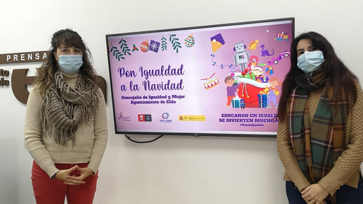 La presentación de la campaña de la concejalía de Igualdad de Elda.