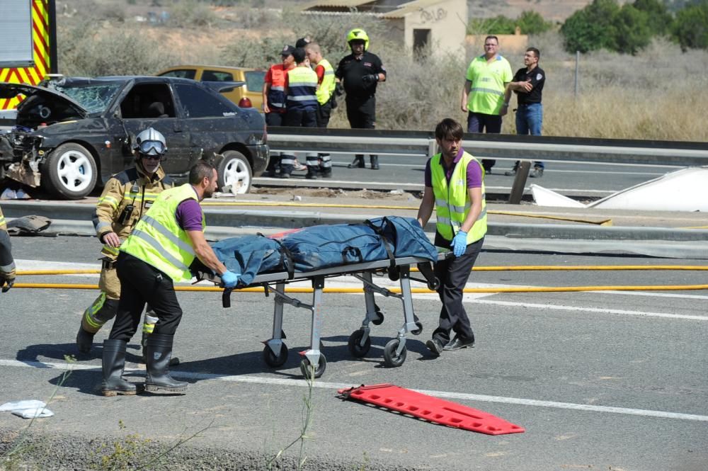 Las imágenes del accidente