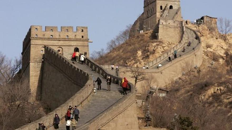 China perseguirá a los ladrones de piedras de la Gran Muralla