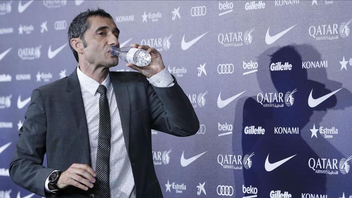 El entrenador Ernesto Valverde