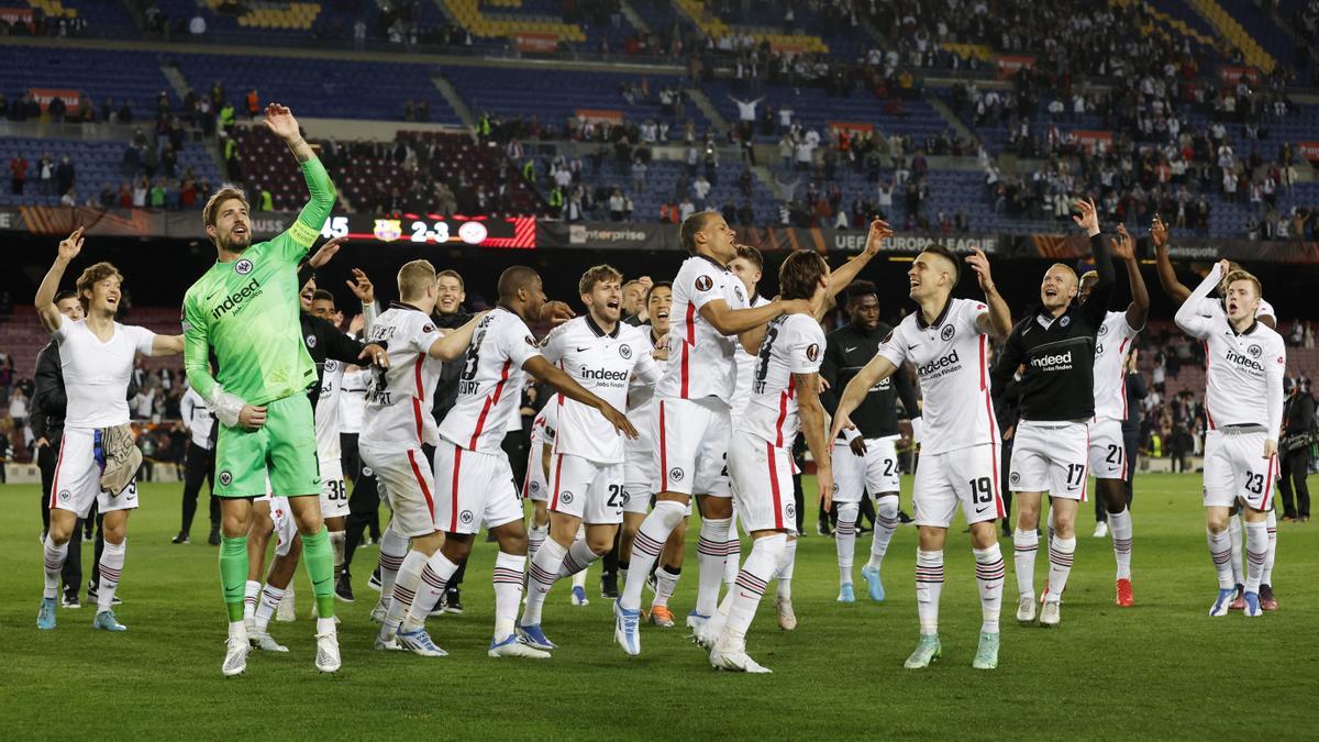 Europa League - Quarter Final - Second Leg - FC Barcelona v Eintracht Frankfurt