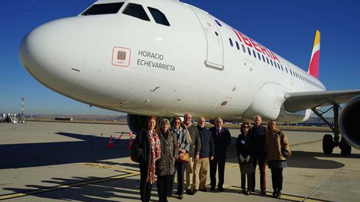 Avión Horacio Echevarrieta