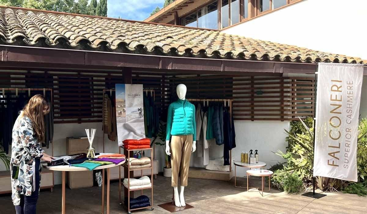 Showroom de Falconeri en el campeonato 'Circuito Woman Golf'