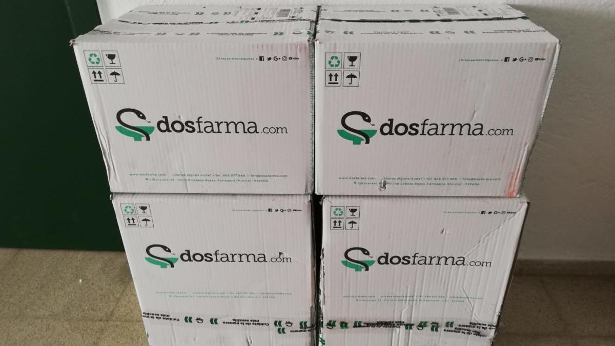 DosFarma dona material sanitario a la Fundación A. Miguel Roca