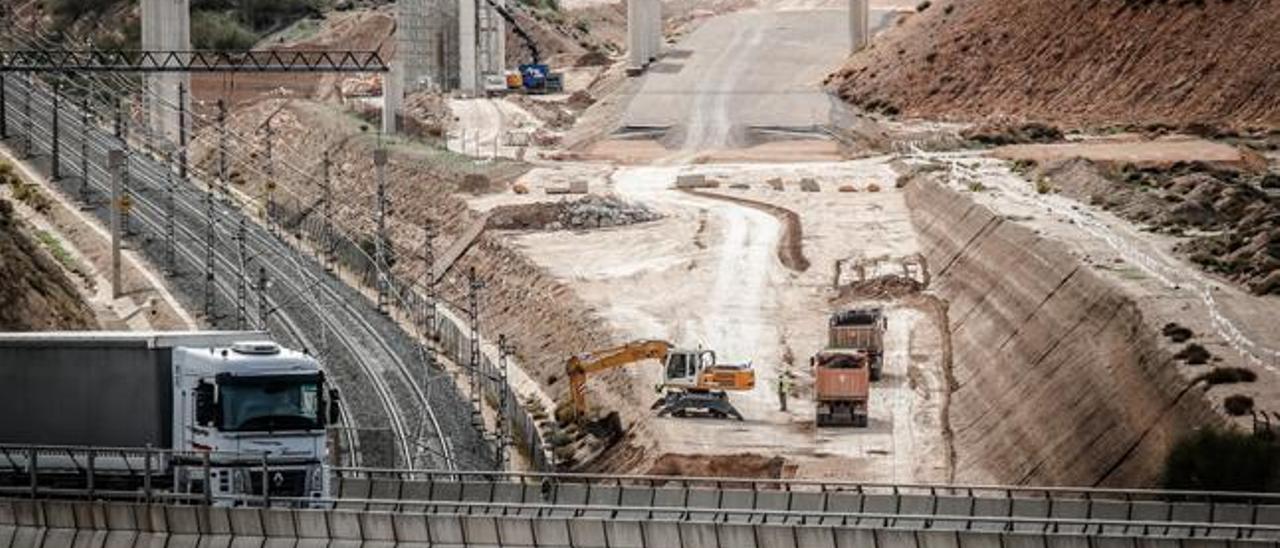 Obras del AVE en la provincia.