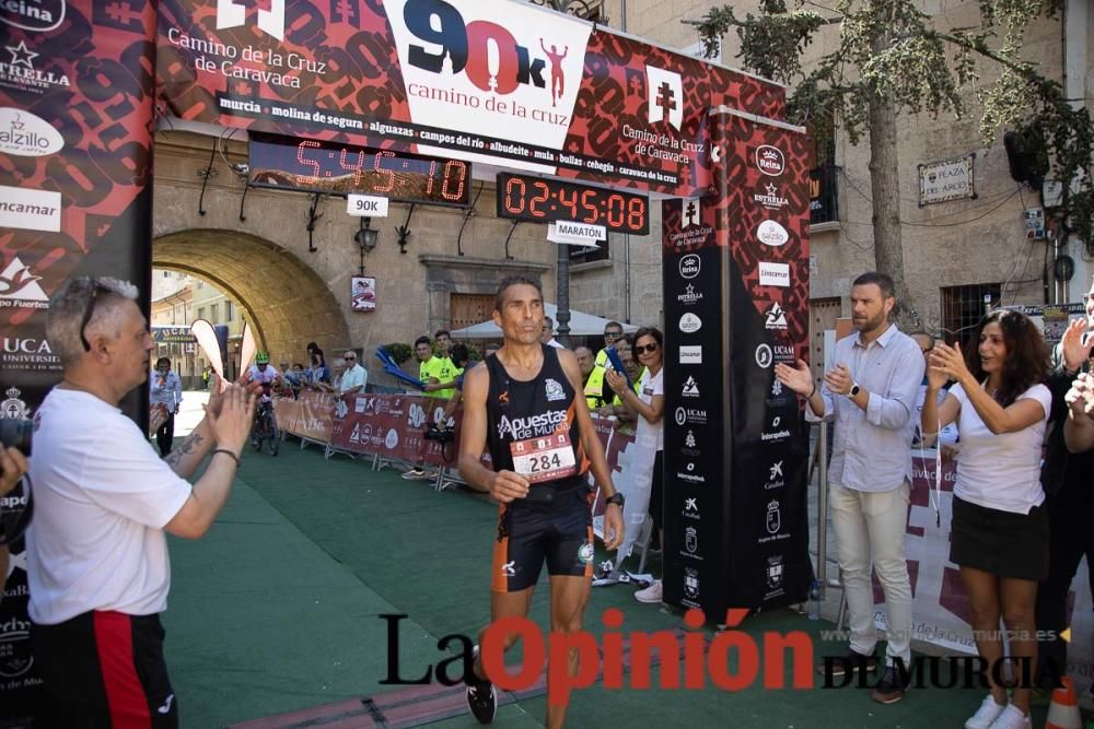 90 K camino de la Cruz (Llegada a Caravaca)