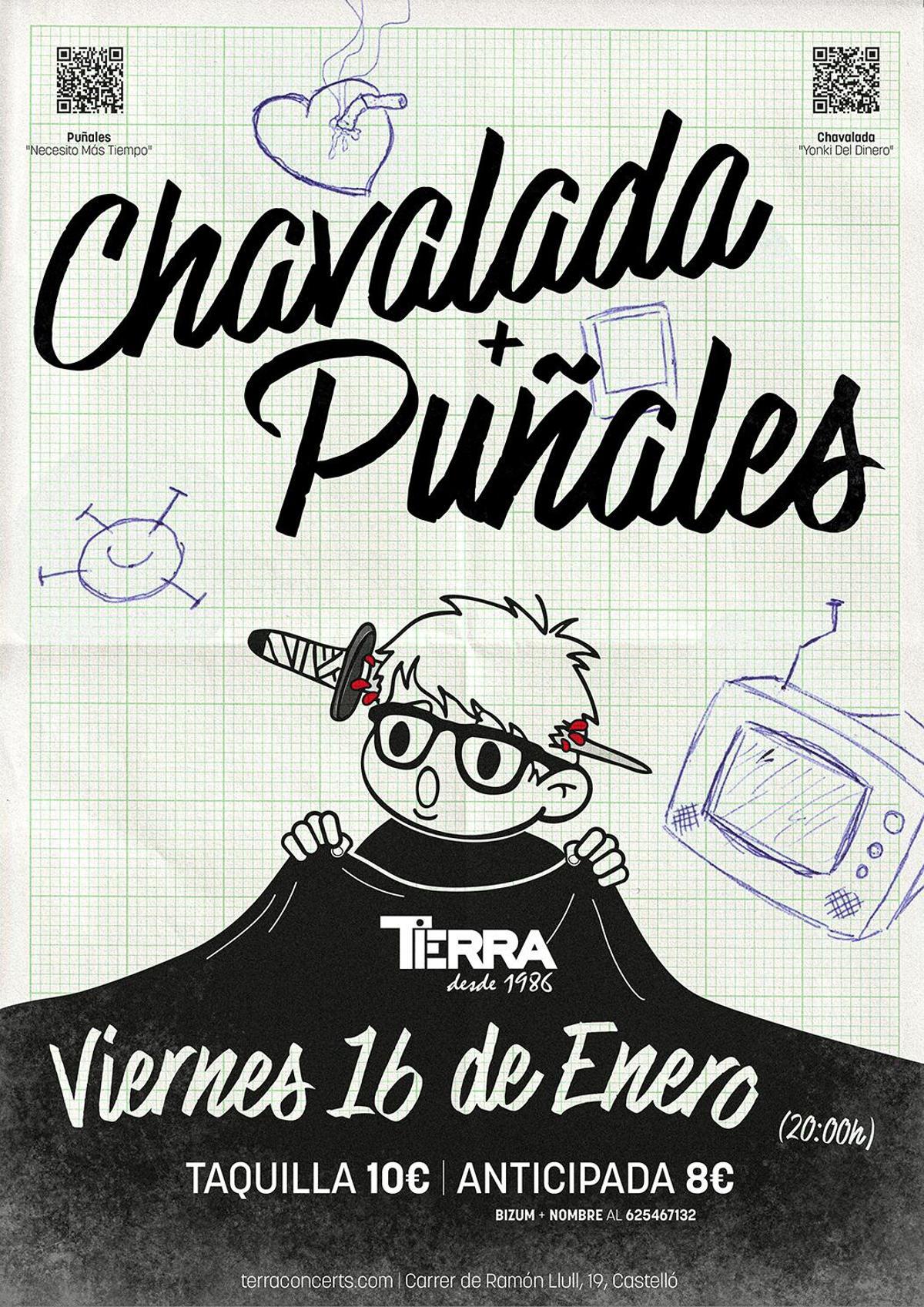 Chavalada + Puñales.