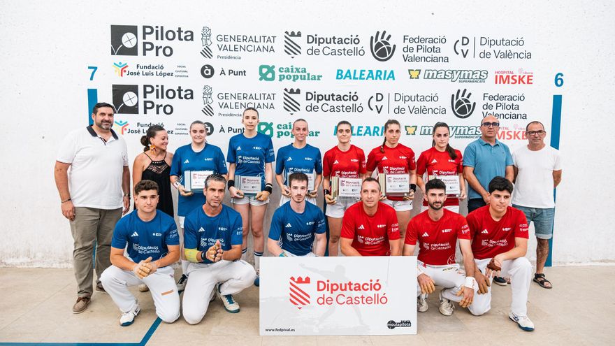 Els equips d’Ana i Mañas guanyen la Copa Diputació de Castelló