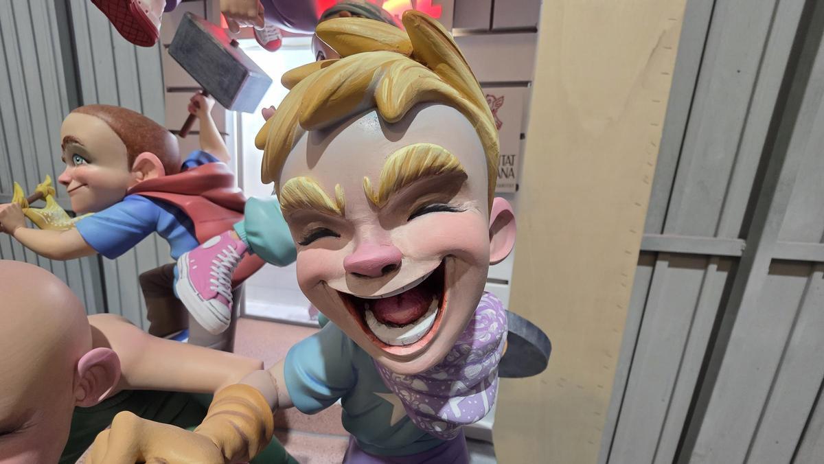 Estos son los NInots que presenta Almirante Cadarso a la Exposicion de las Fallas 2026