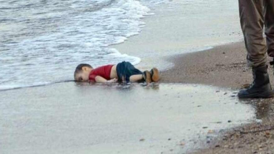 Alan Kurdi murió en 2015 en Turquía.