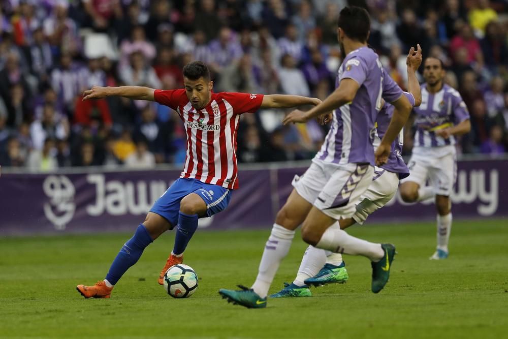 El Valladolid - Sporting, en imágenes