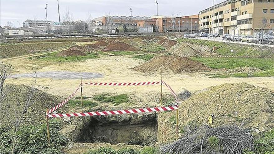 Los restos arquelógicos hallados en una obra en la Ribera del Marco de Cáceres son de origen romano