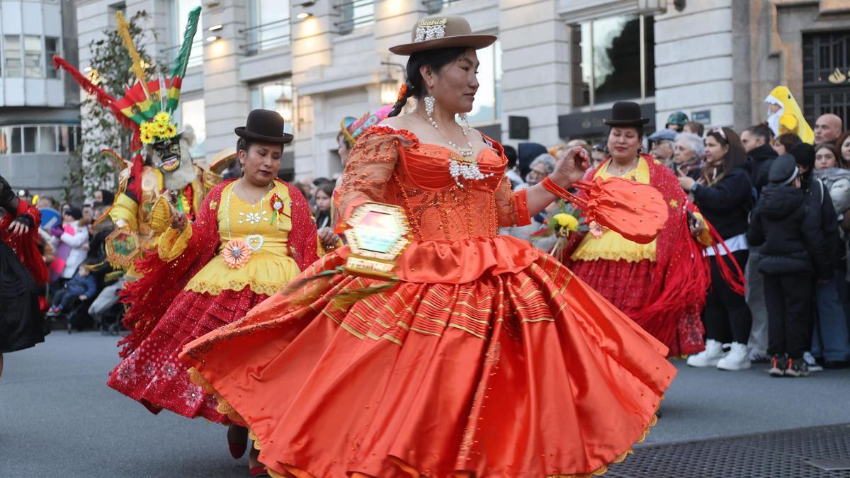Desfile del sábado de Carnaval en A Coruña