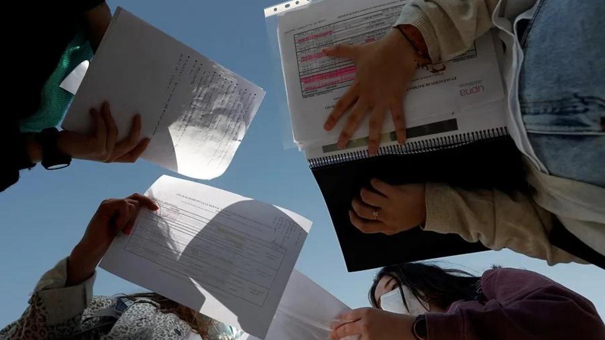 Los estudiantes encaran los últimos días de PAU.
