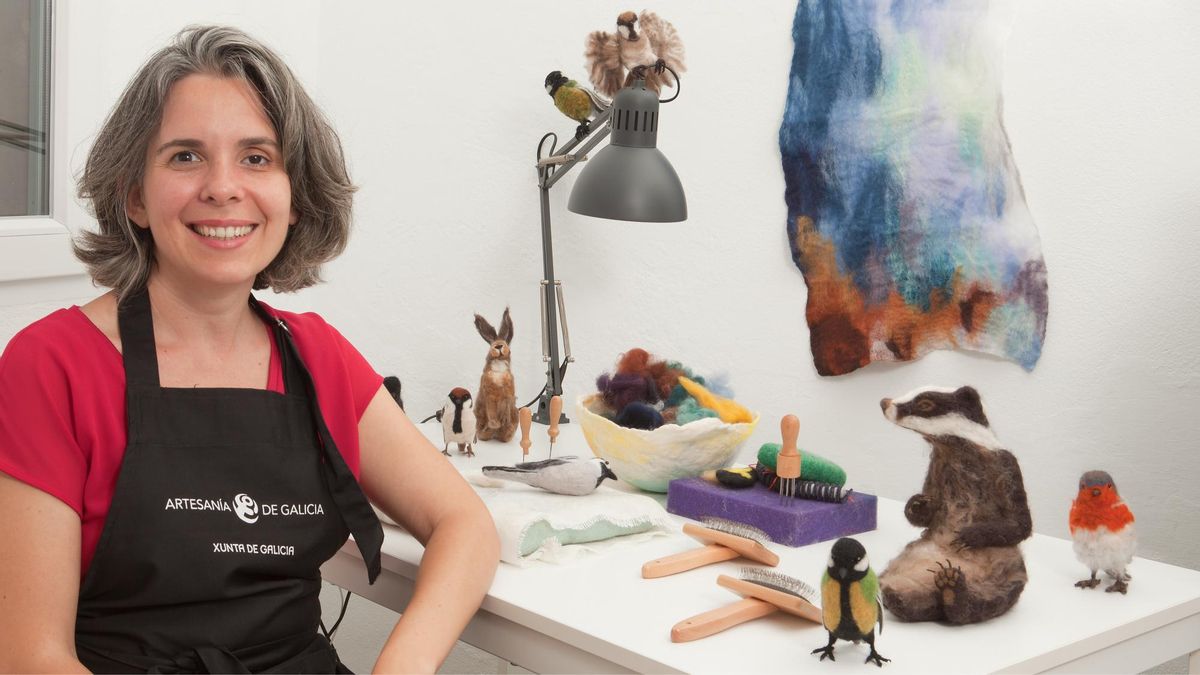 Los viejos oficios: María Monsalve Chico, artesana de la lana