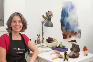 María Monsalve, la artesana que 'mueve sus hilos' para hacer arte