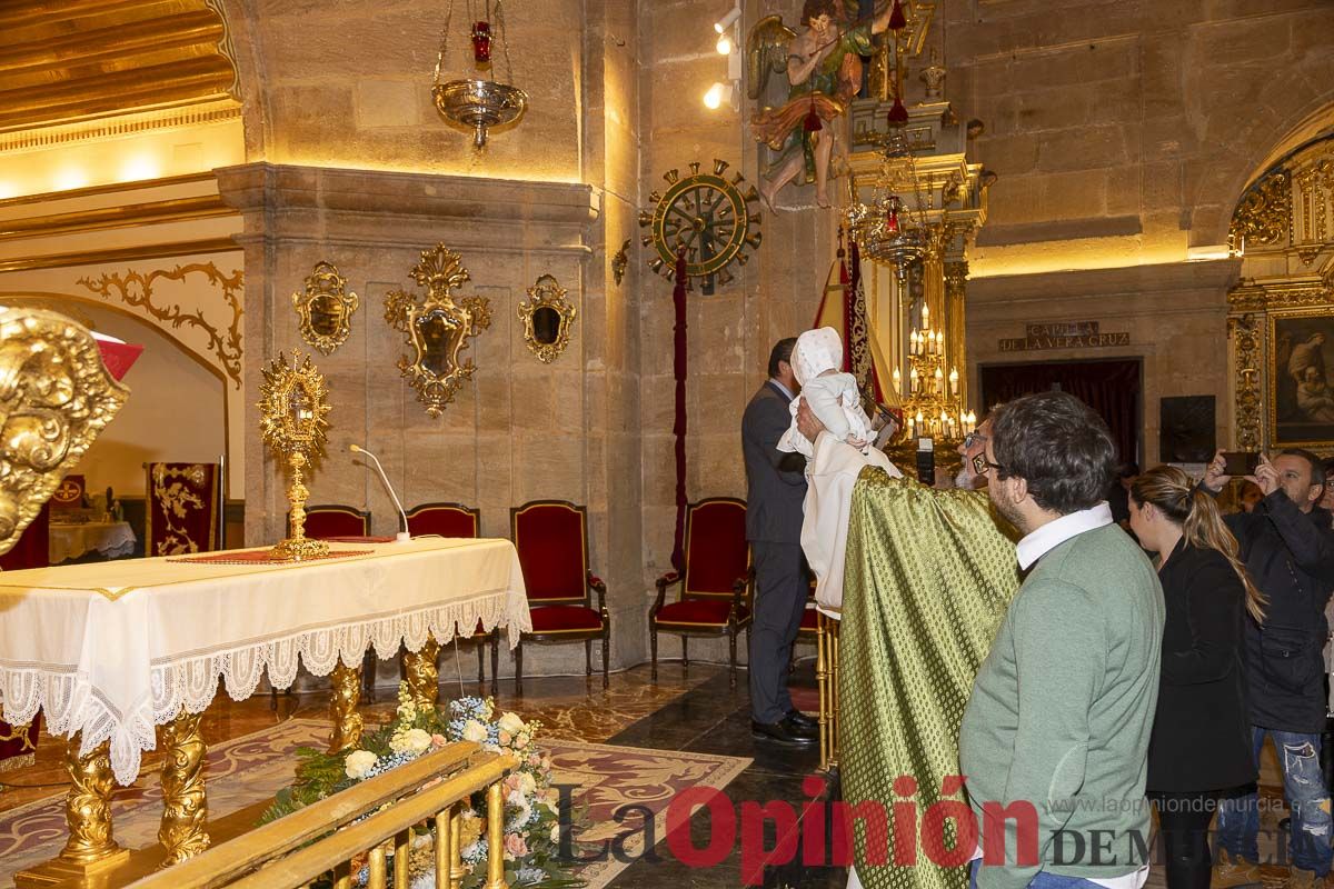 Presentación a la Vera Cruz de Caravaca de los niños nacidos en 2023