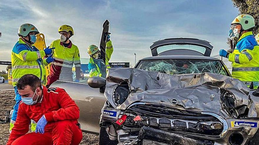 Accidente en el Jarama