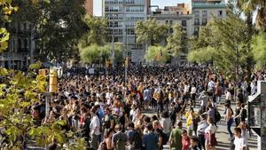 zentauroepp50440563 barcelona 17 10 2019   mnifestaci n estudiantes en pl univer191017123335