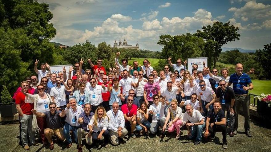 Foto de familia tomada durante la celebración de las jornadas.