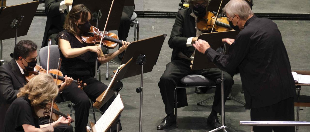 Un concierto de la Sinfónica de Tenerife celebrado el pasado mes de septiembre.