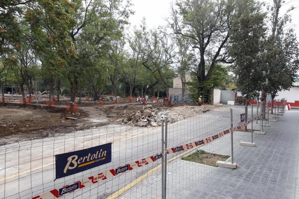 Cae el último muro del zoo de Viveros