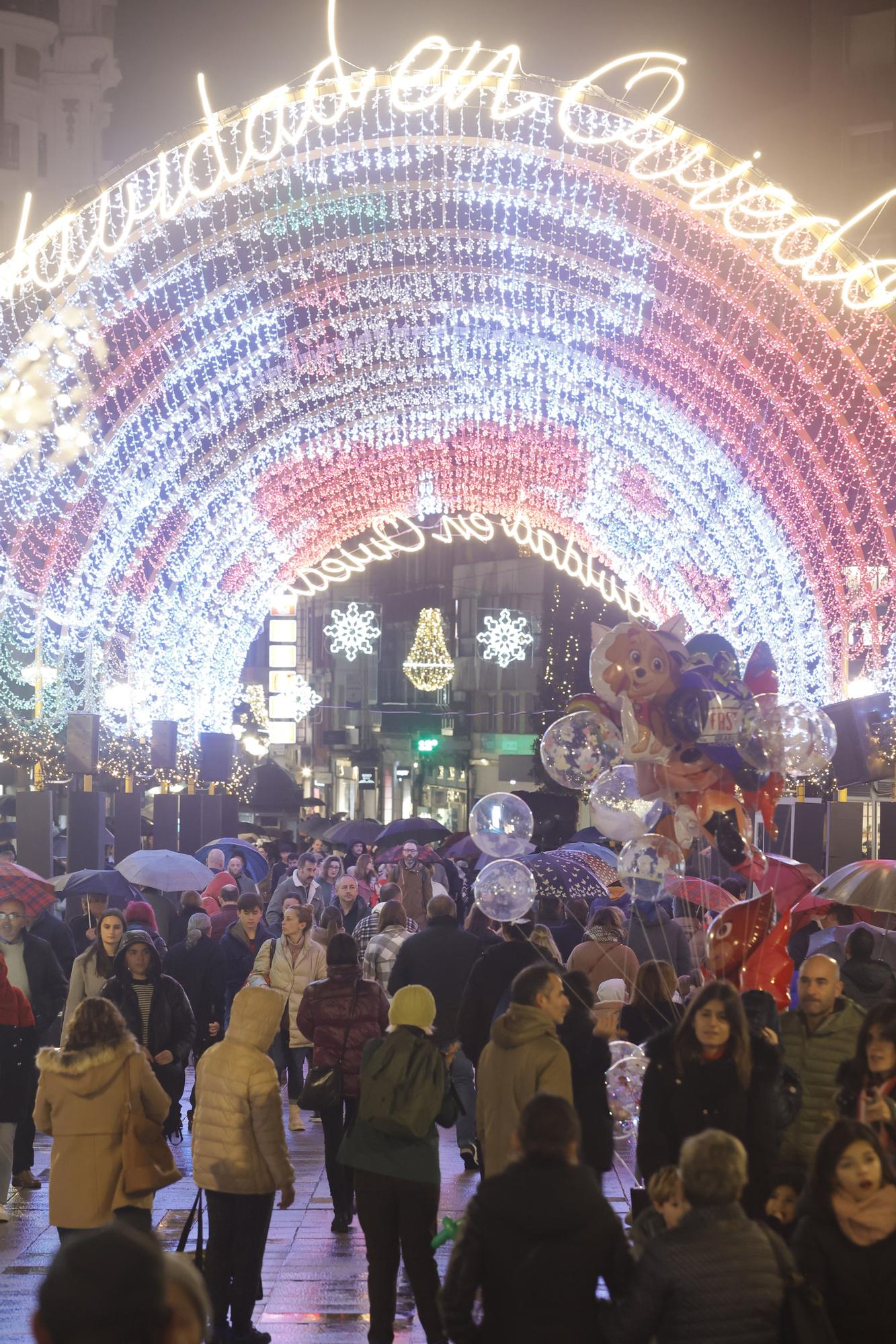 EN IMÁGENES: Ambiente navideño en Oviedo