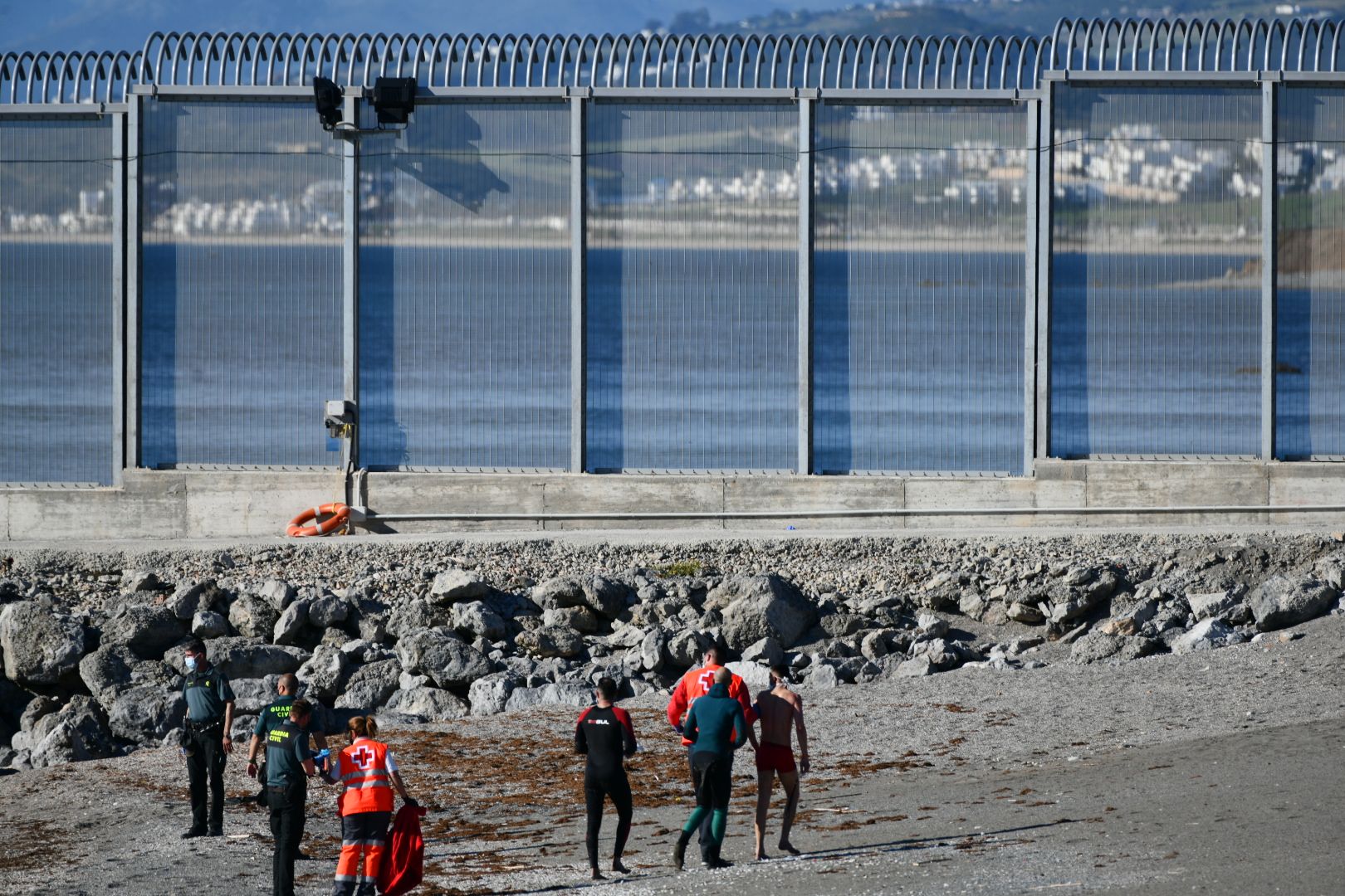 Ceuta vive uno de los episodios de entrada masiva de inmigrantes más numeroso de los últimos años