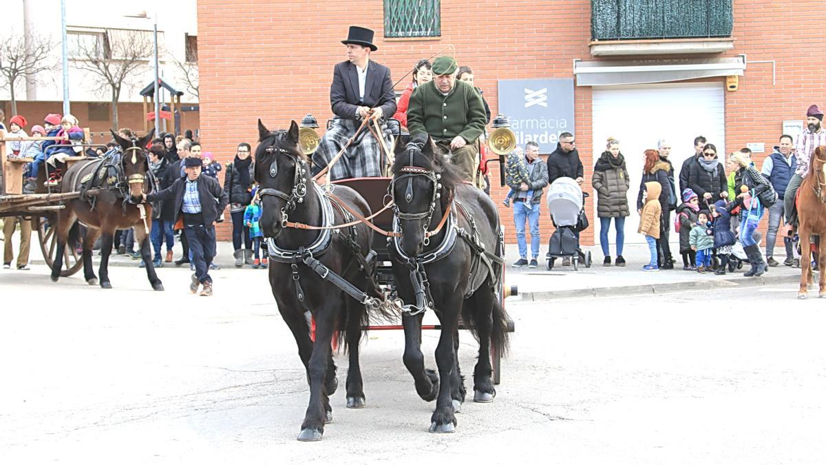 Imatge d&#039;una edició anterior de la festa a Santpedor