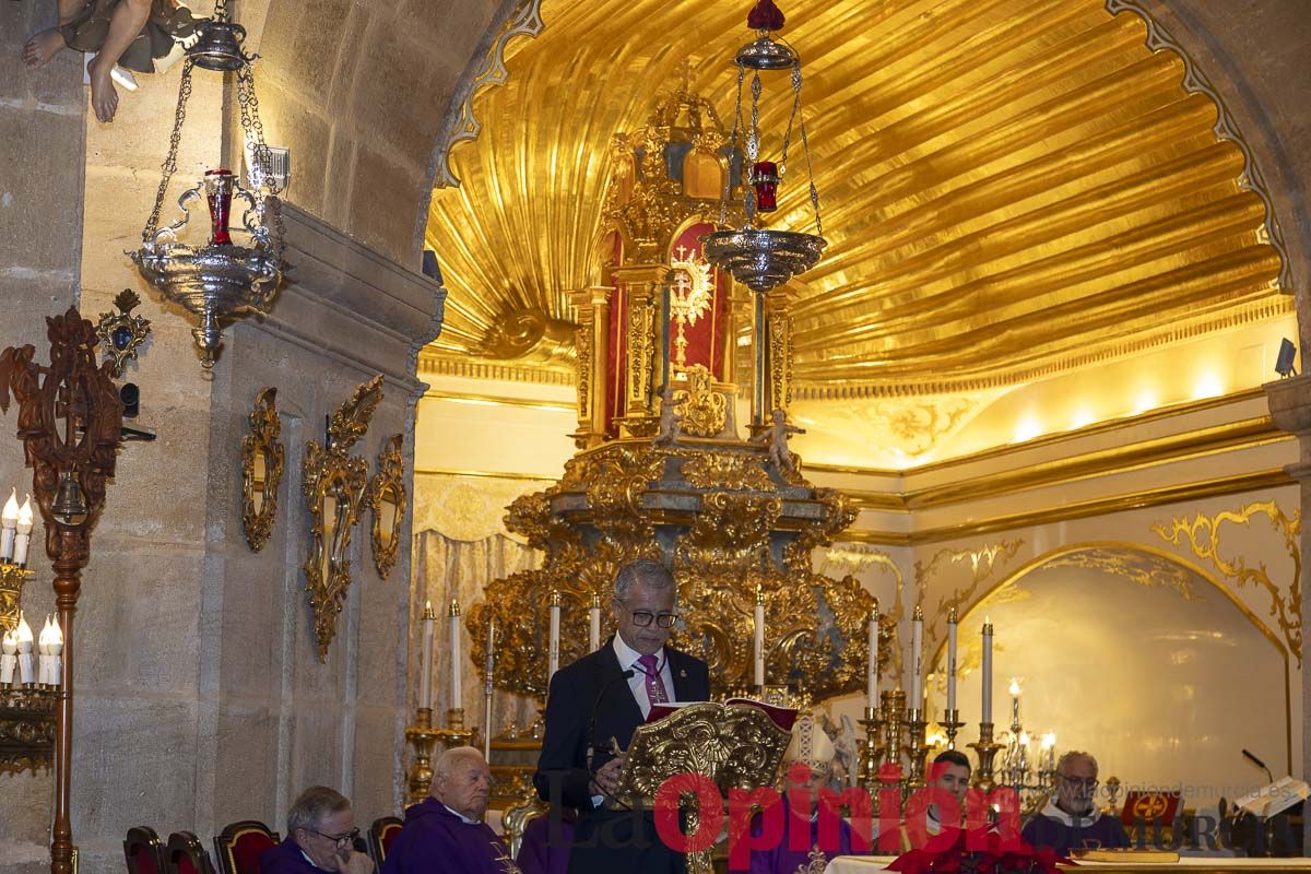 Clausura de la etapa preparatoria del Año Jubilar 2024 de Caravaca