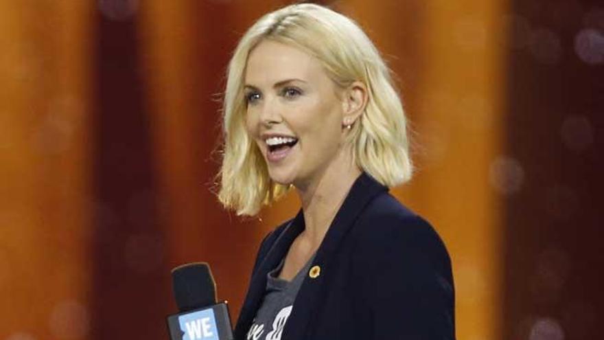 La actriz Charlize Theron.