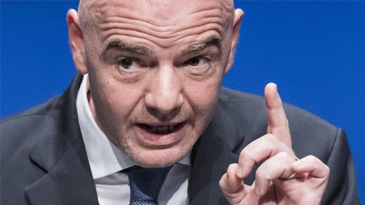 Gianni Infantino, presidente de la FIFA