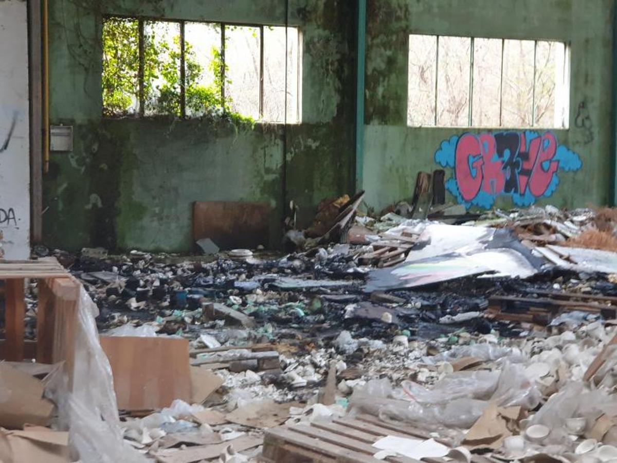 Un vertedero industrial en San Claudio