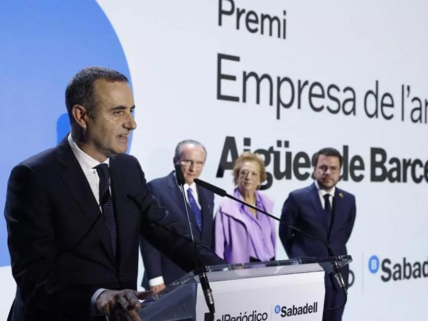 Aigües de Barcelona gana el premio Empresa de l&#039;Any 2023